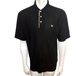 Burberry London Men’s Black Polo XL